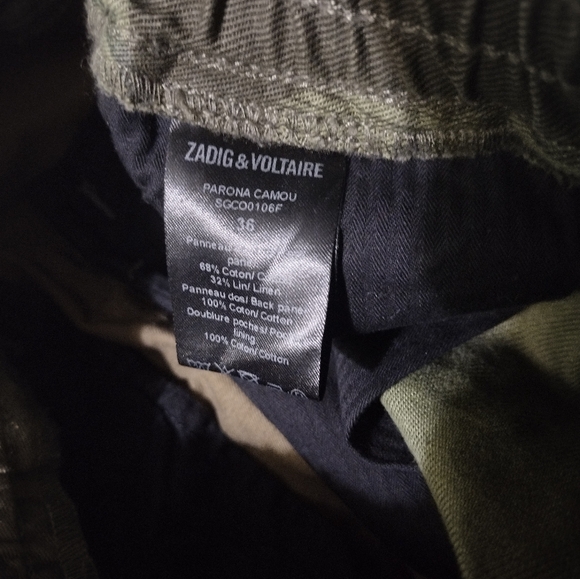 Zadig & Voltaire Parona Camo Joggers - Picture 5 of 5